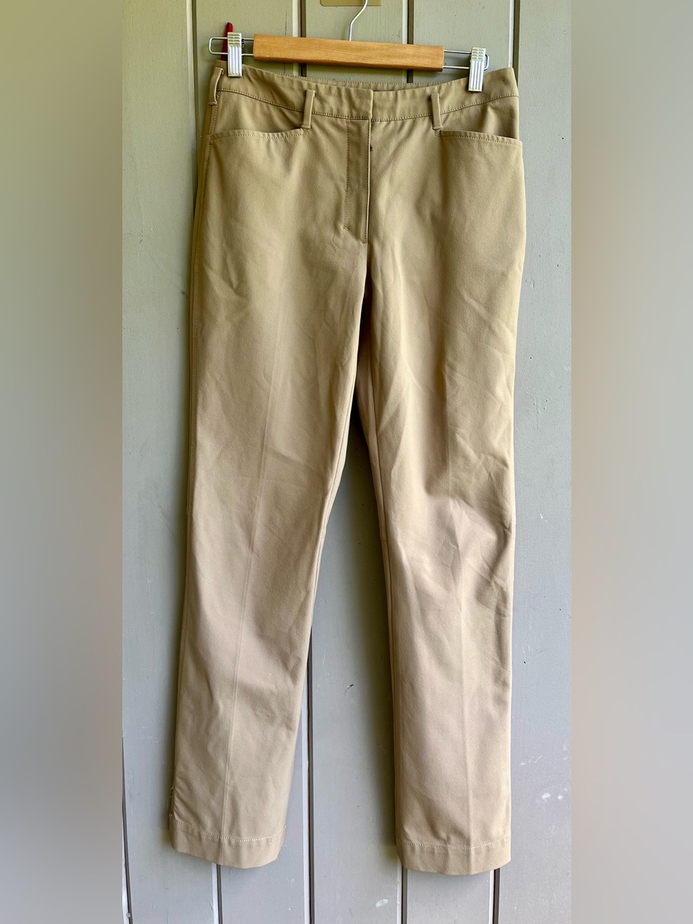 PRADA Nylon Pants Off White Red Logo Tab Size 40 30x30
Made in Italy